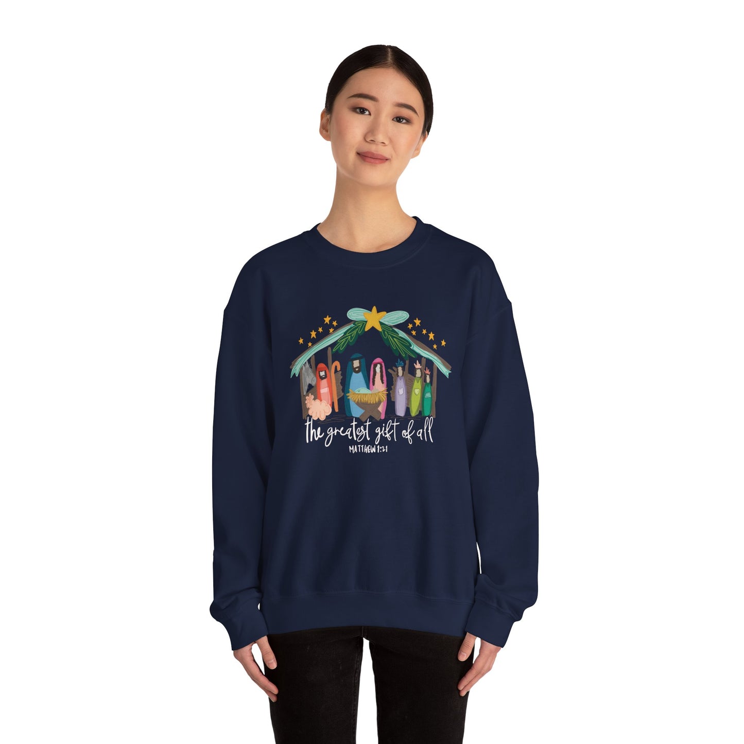 The Greatest Gift Christmas Sweatshirt