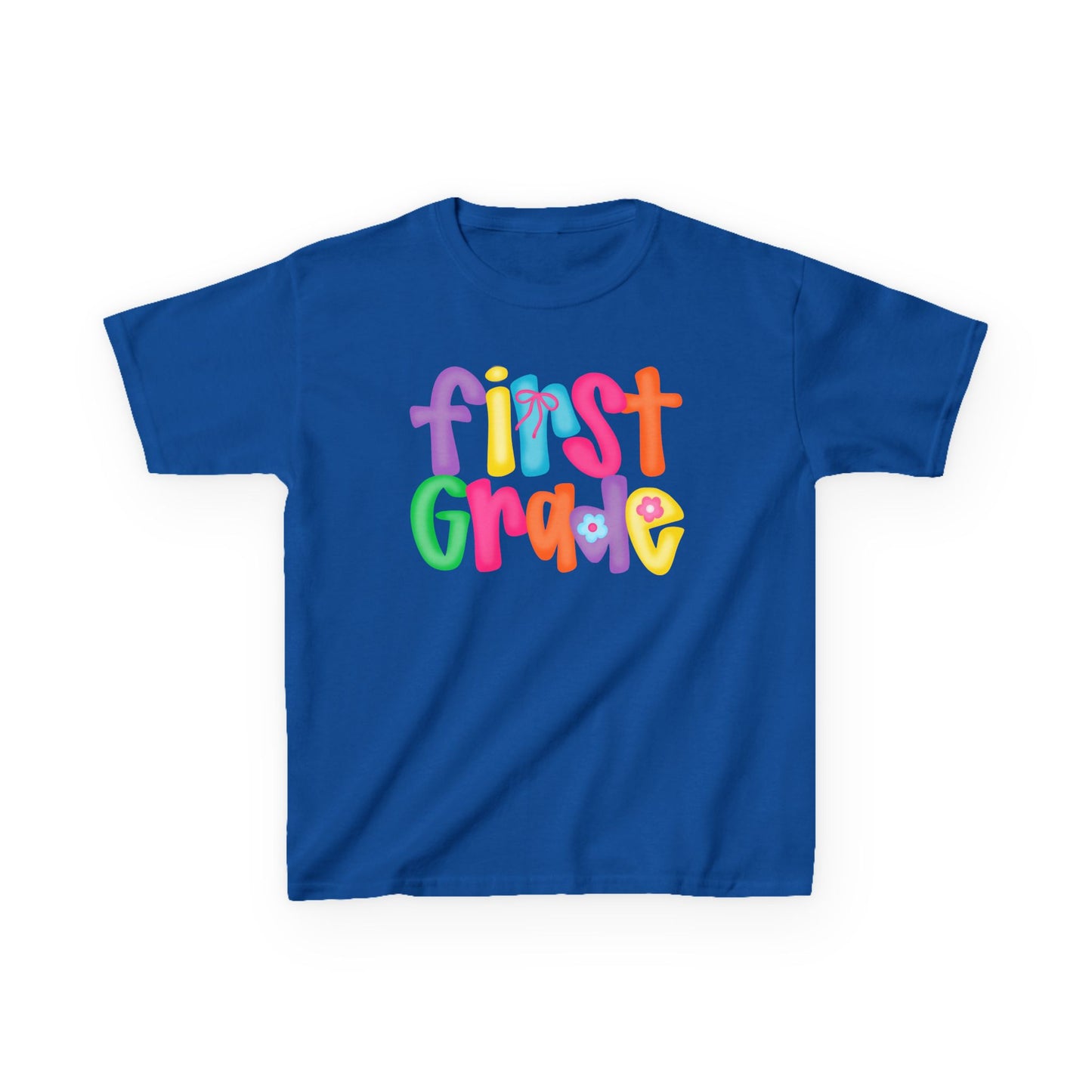 Back to School First Grade Kids Tee