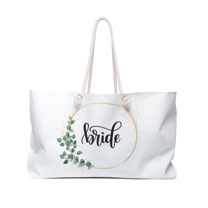 Bride Wedding Weekender Bag