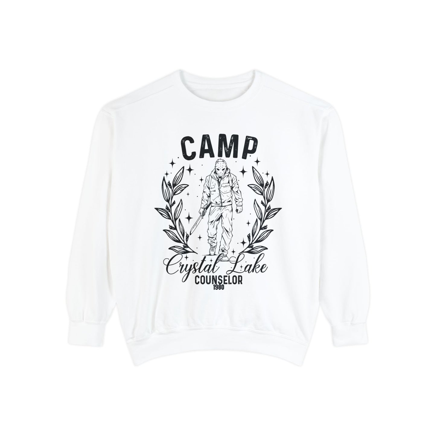 Halloween Camp Crystal Lake Comfort Colors Sweatshirt