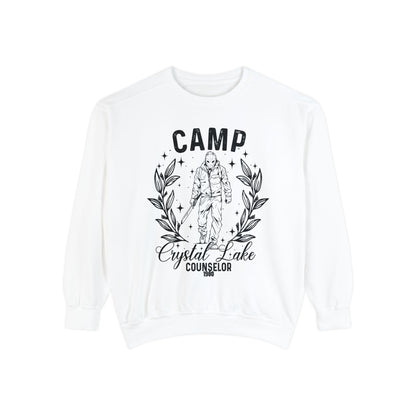 Halloween Camp Crystal Lake Comfort Colors Sweatshirt