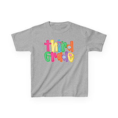 Back to School Third Grade Kids Tee