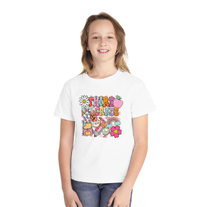 Third Grade Back to School Youth T-Shirt