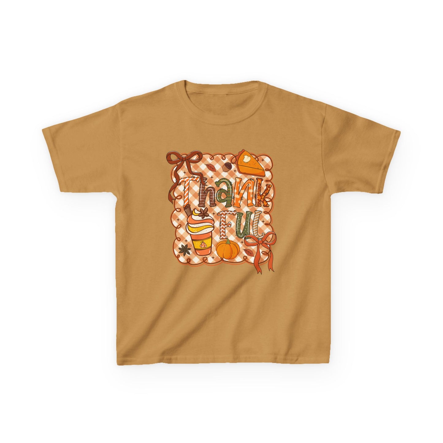 Thankful Kids Thanksgiving T-shirt