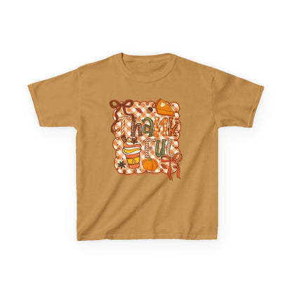 Thankful Kids Thanksgiving T-shirt