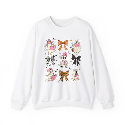 Coquette Ghosts and Books Sweatshirt