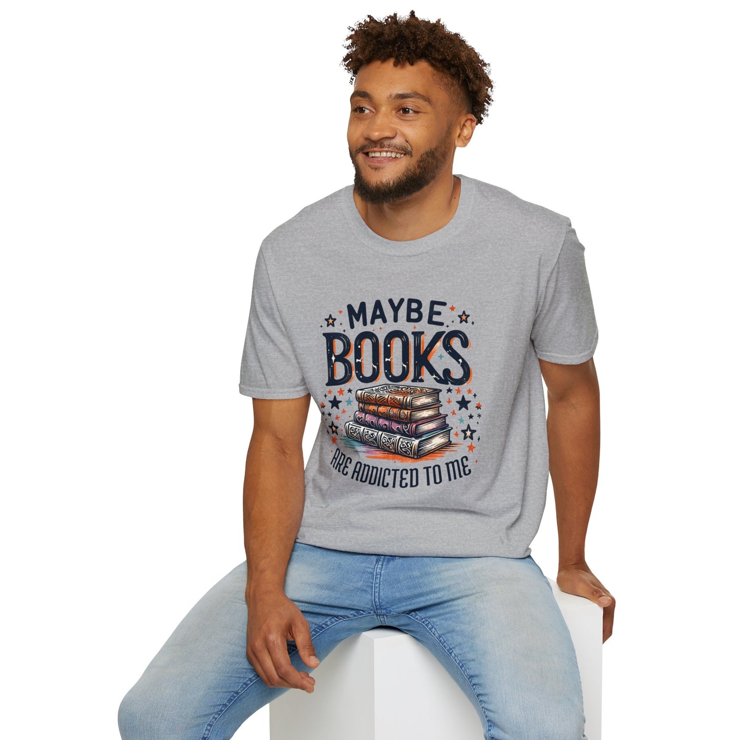 Maybe Books Are Addicted to Me Soft T-Shirt