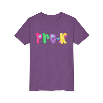 Colorful Pre-K Youth Back to School Tee