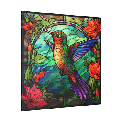 Hummingbird Wall Art Matte Canvas