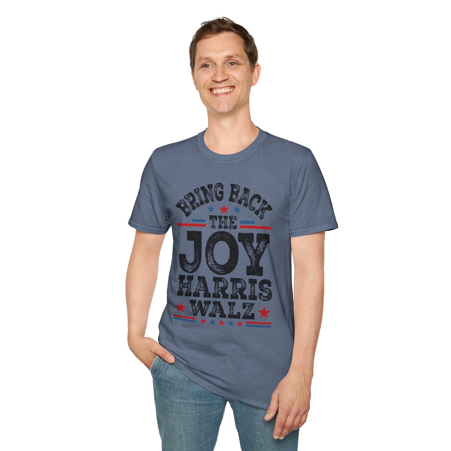 Bring Back the Joy Harris Walz Softstyle T-Shirt