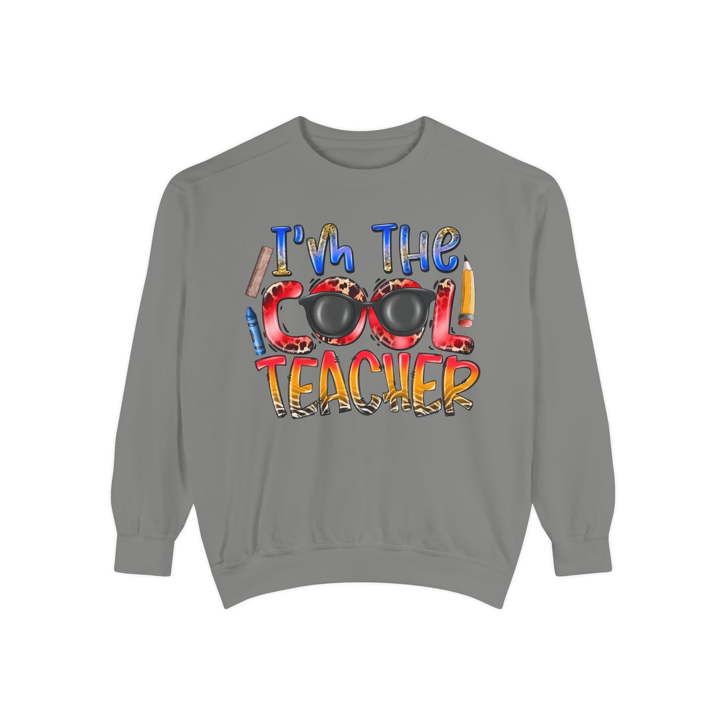 Cool Teacher Unisex Cozy Sweatshirt