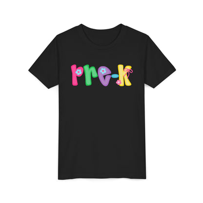Colorful Pre-K Youth Back to School Tee