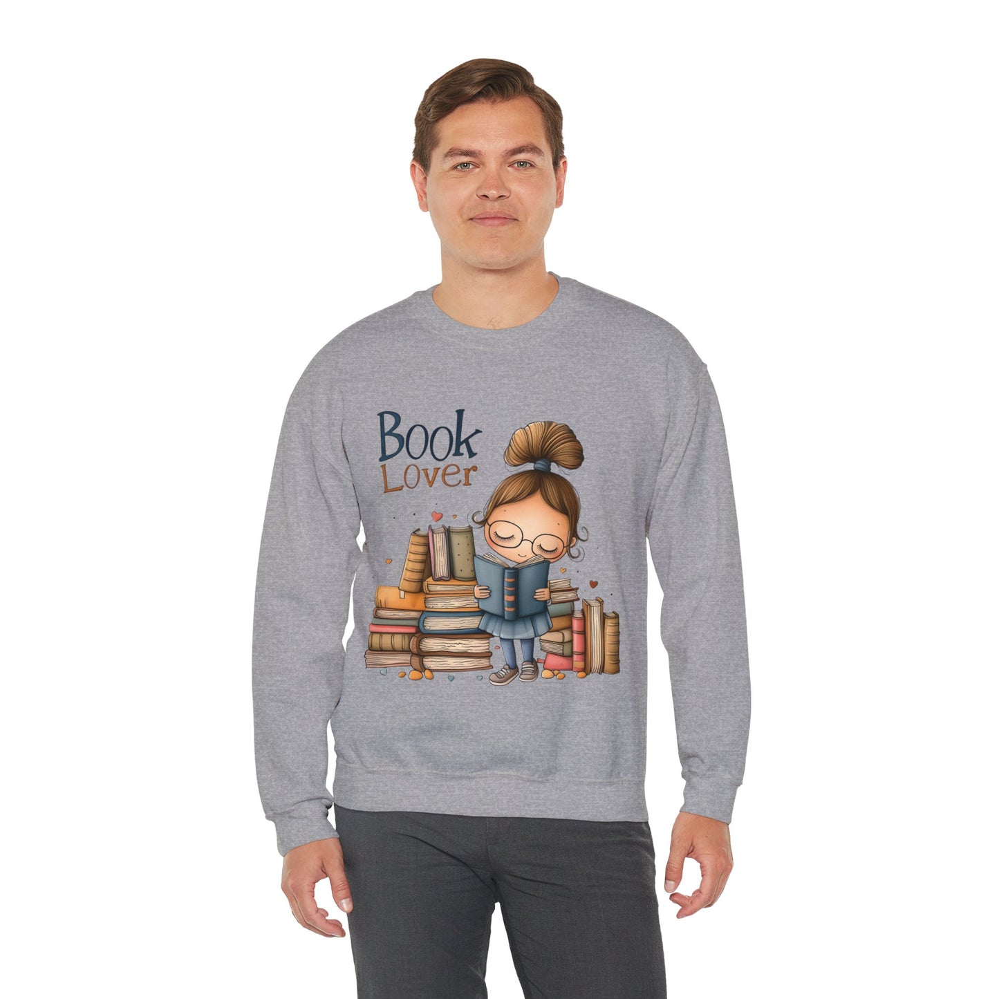 Book Lover Crewneck Sweatshirt