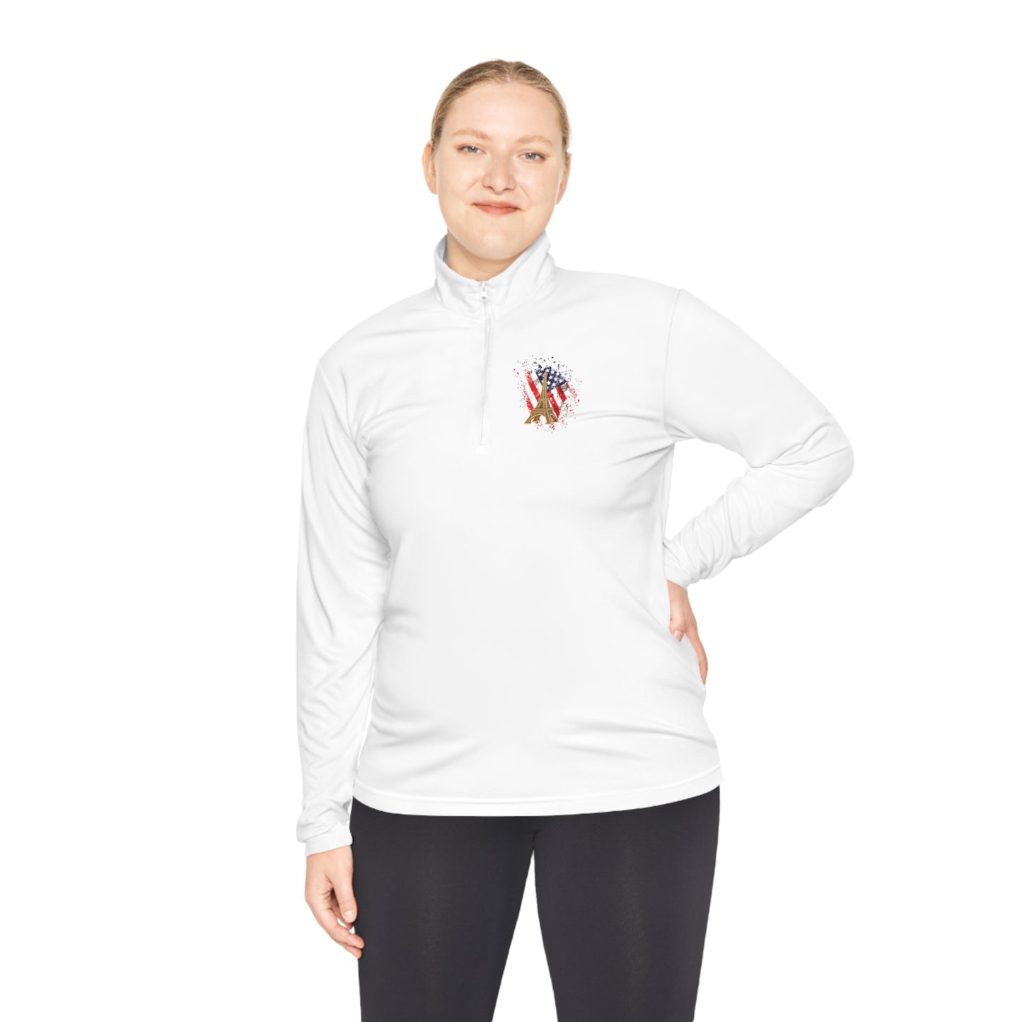 USA Paris Olympics Unisex Quarter-Zip Pullover