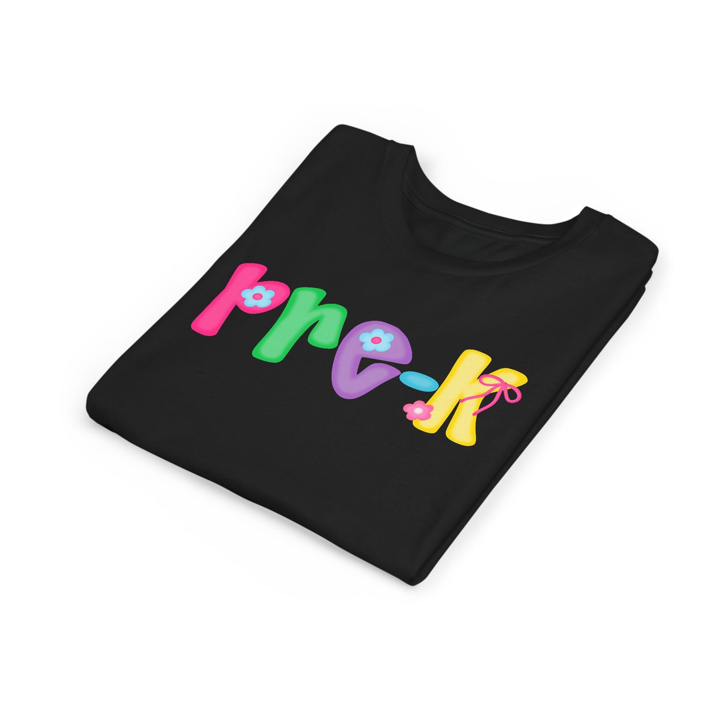 Colorful Pre-K Youth Back to School Tee