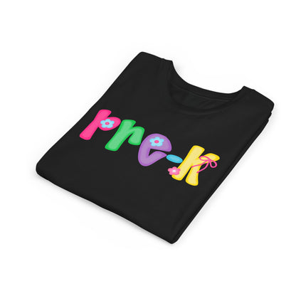 Colorful Pre-K Youth Back to School Tee