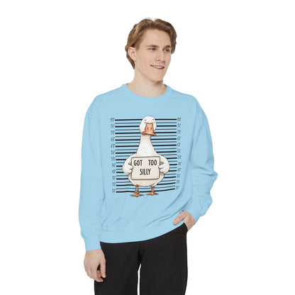 "Got Too Silly" Cute Animal Sweatshirt Crewneck