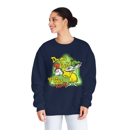 Green Eggs and Ham Dr. Seuss Sweatshirt