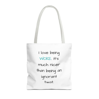 Woke Rainbow Tote Bag