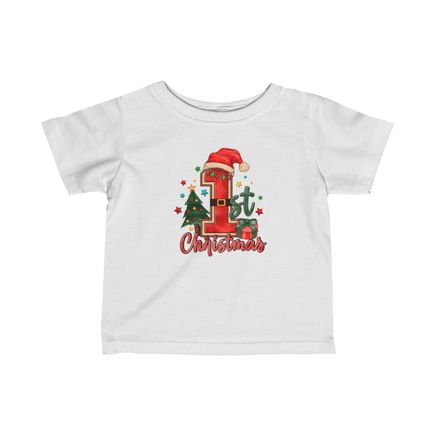 First Christmas Infant Fine Jersey Tee