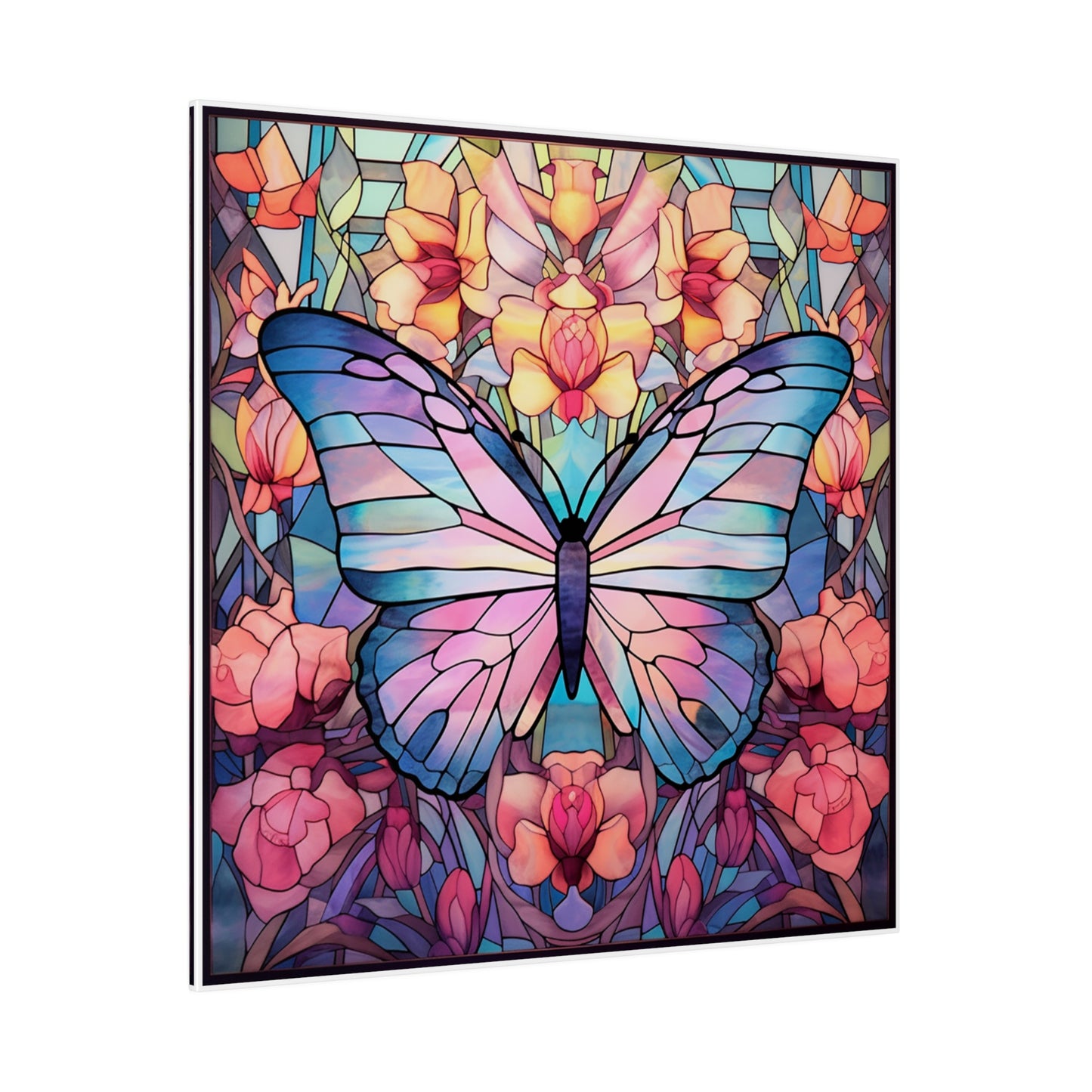 Butterfly Wall Art Matte Canvas