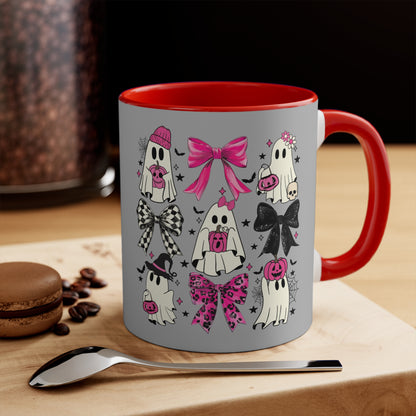 Cute Halloween Coquette Ghost Mug