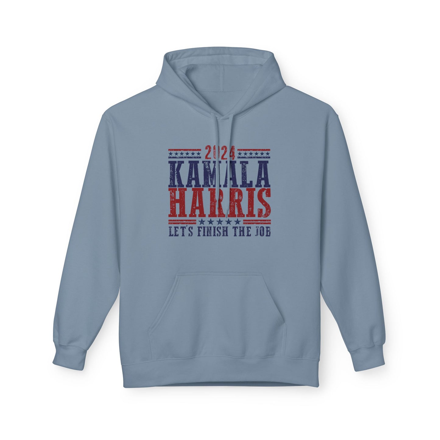 Kamala Harris Let's Finish the Job Unisex Midweight Softstyle  Hoodie