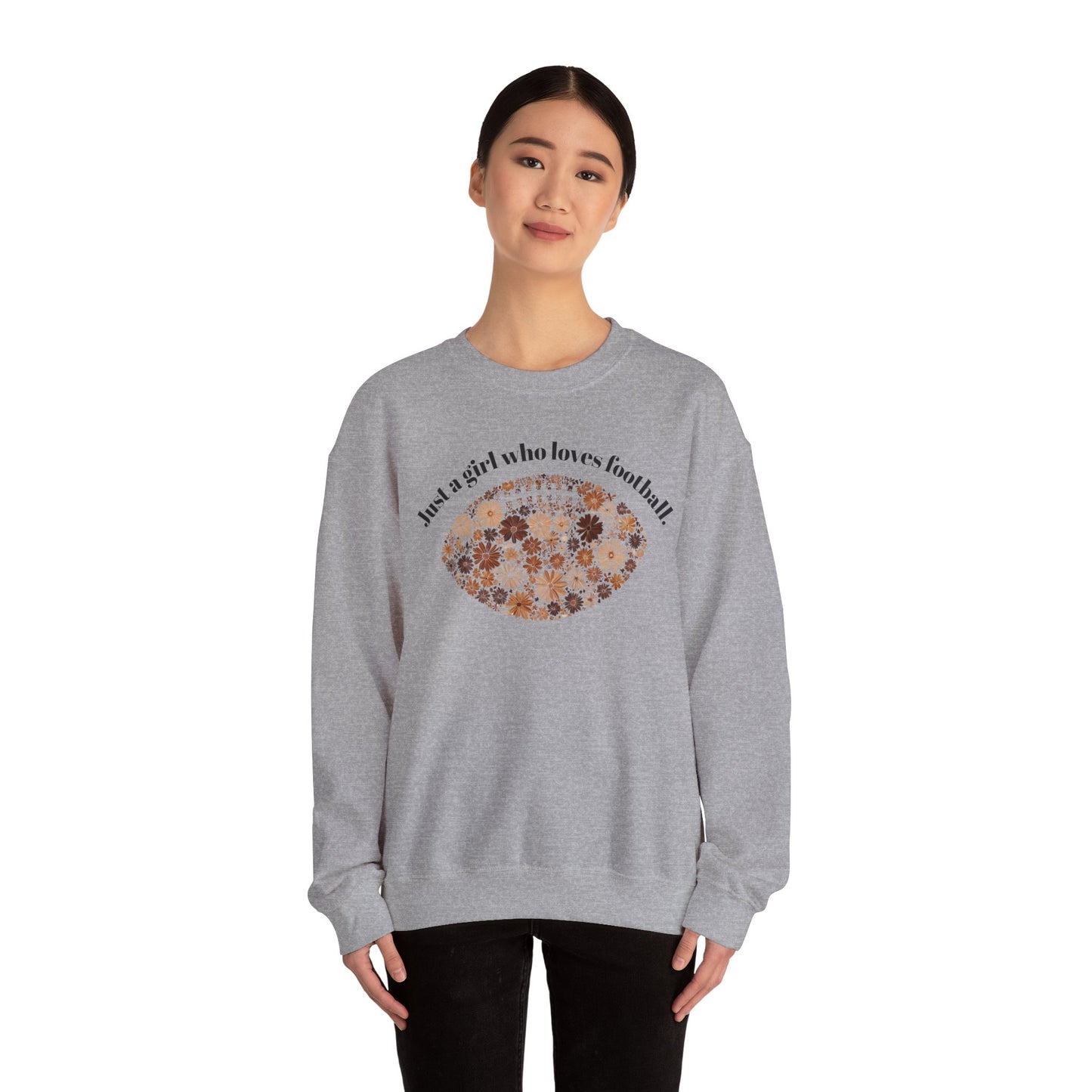 Just a Girl Who Loves Football Sweatshirt