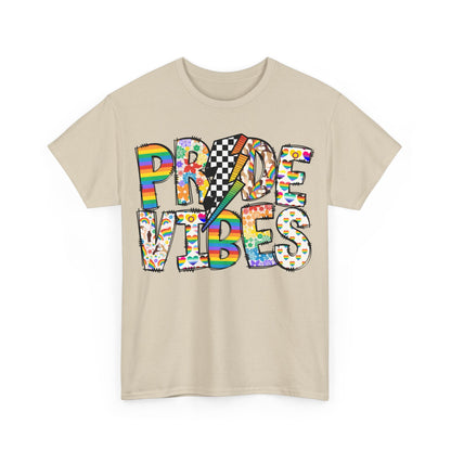 Pride Vibes Unisex Heavy Cotton Tee