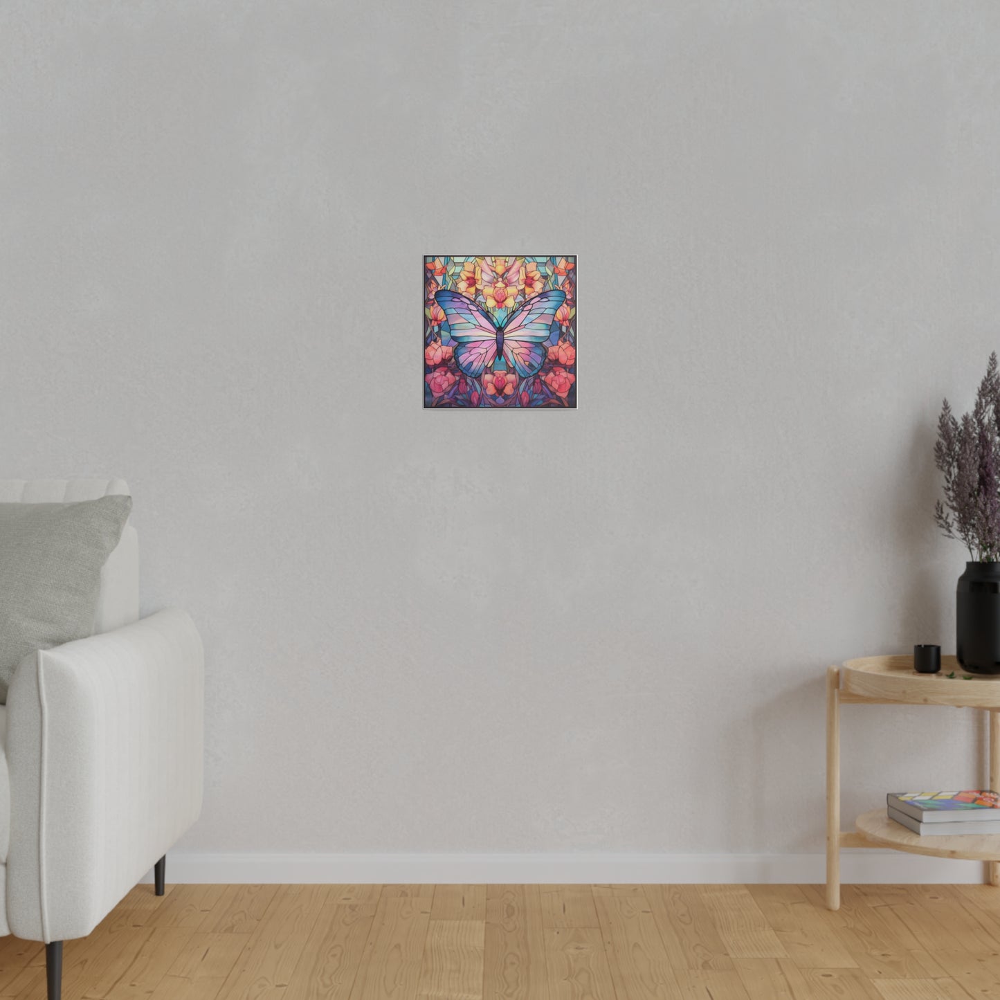 Butterfly Wall Art Matte Canvas