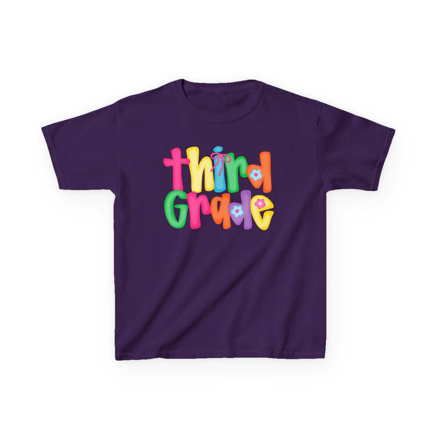 Back to School Third Grade Kids Tee