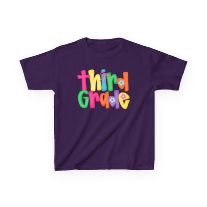 Back to School Third Grade Kids Tee