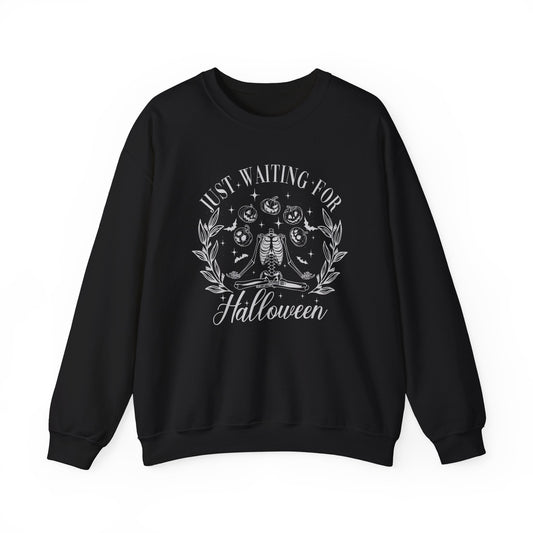 Just Waiting for Halloween Sweatshirt
