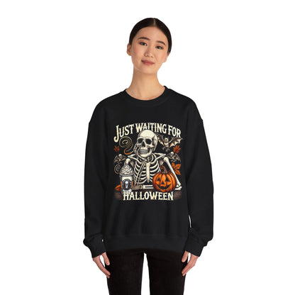 I'm Just Waiting for Halloween Sweatshirt