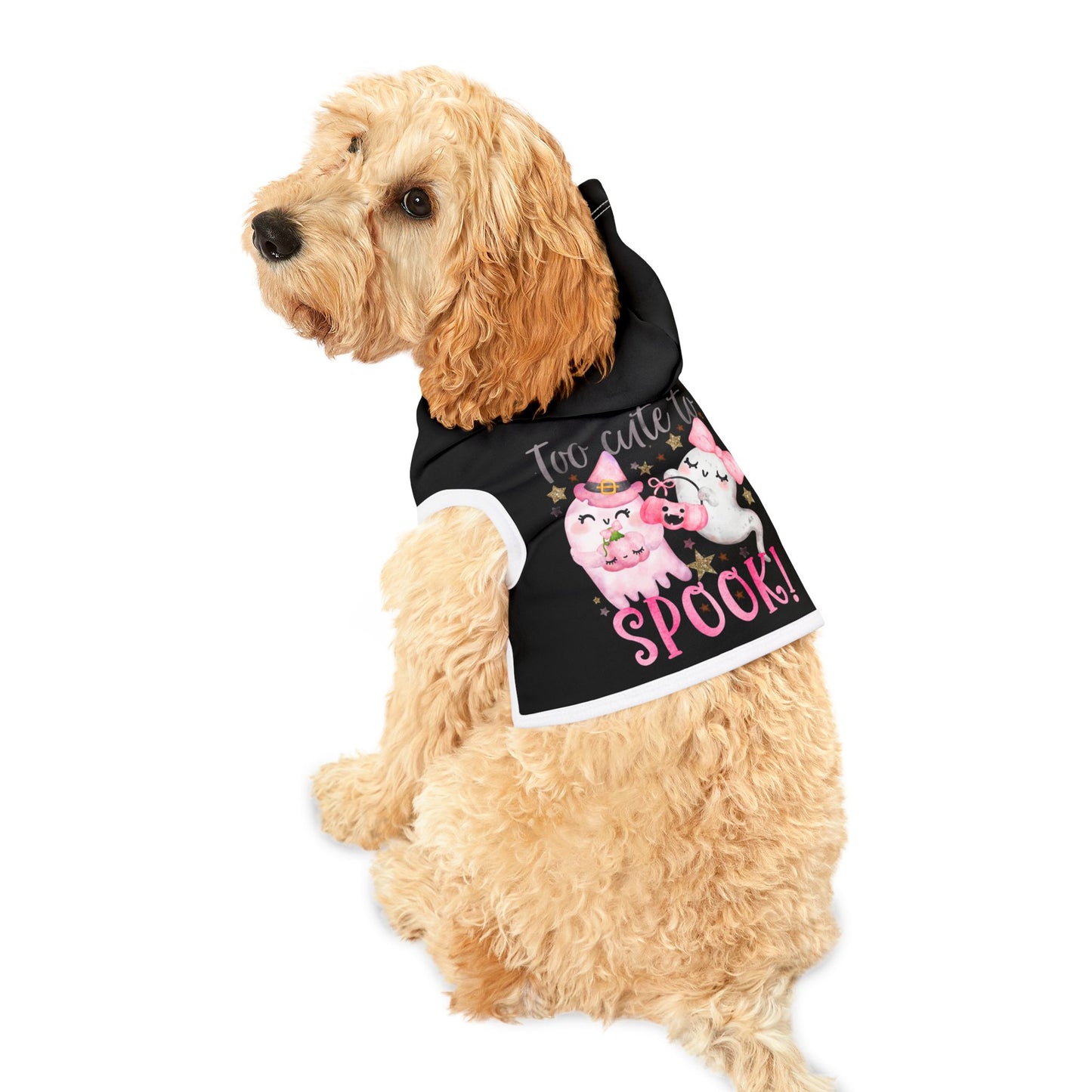 Halloween Too Cute To Spook Pet Hoodie