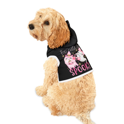 Halloween Too Cute To Spook Pet Hoodie