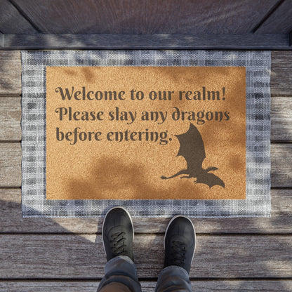 D&D Funny Doormat