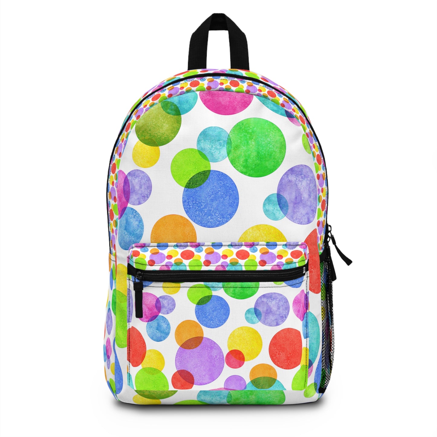 Colorful Polka Dot Backpack