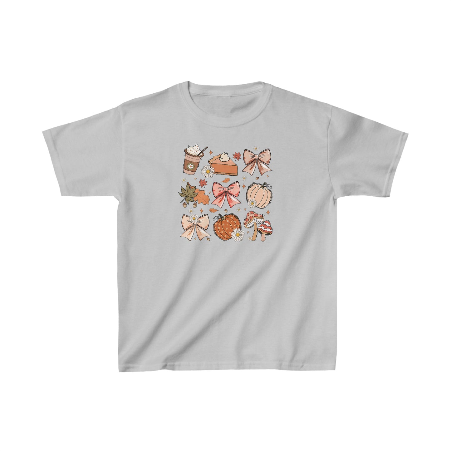 Fall Vibes Coquette Kids Heavy Cotton™ Tee