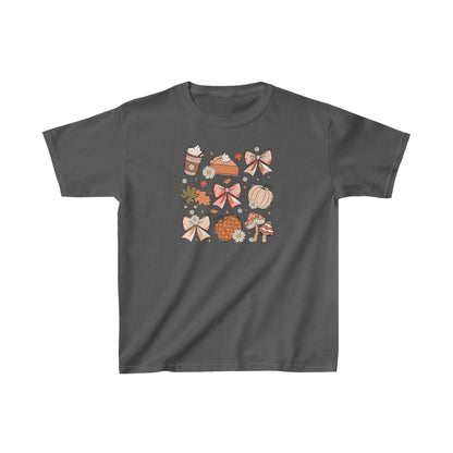 Fall Vibes Coquette Kids Heavy Cotton™ Tee