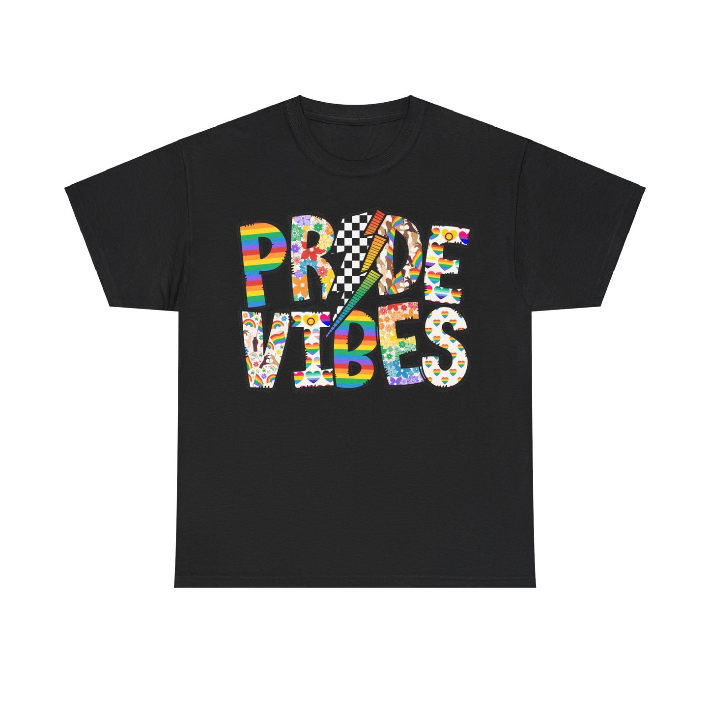 Pride Vibes Unisex Heavy Cotton Tee