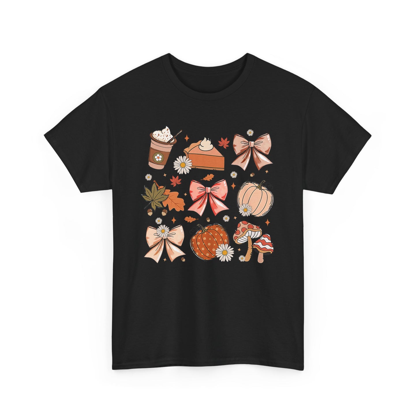 Fall Vibes Coquette Unisex Heavy Cotton T-Shirt