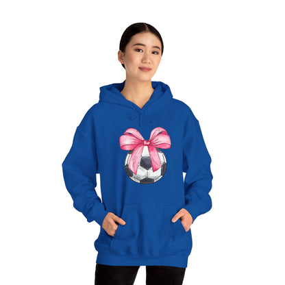 Soccer Coquette Hoodie Sweatshirt