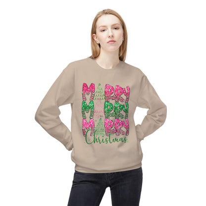 Festive Fleece Merry Christmas Sweatshirt