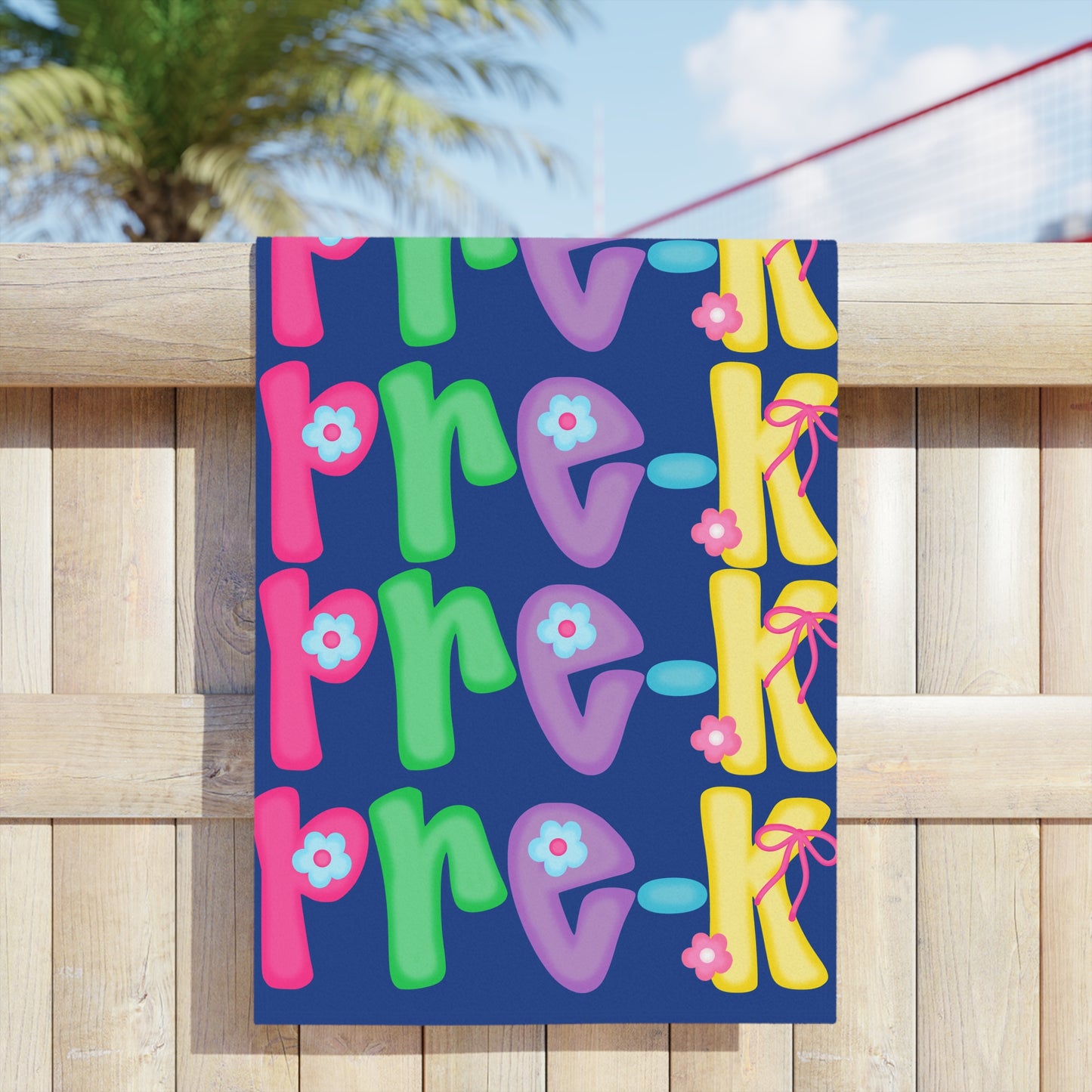 Vibrant Pre-K Swim Team Beach Towels