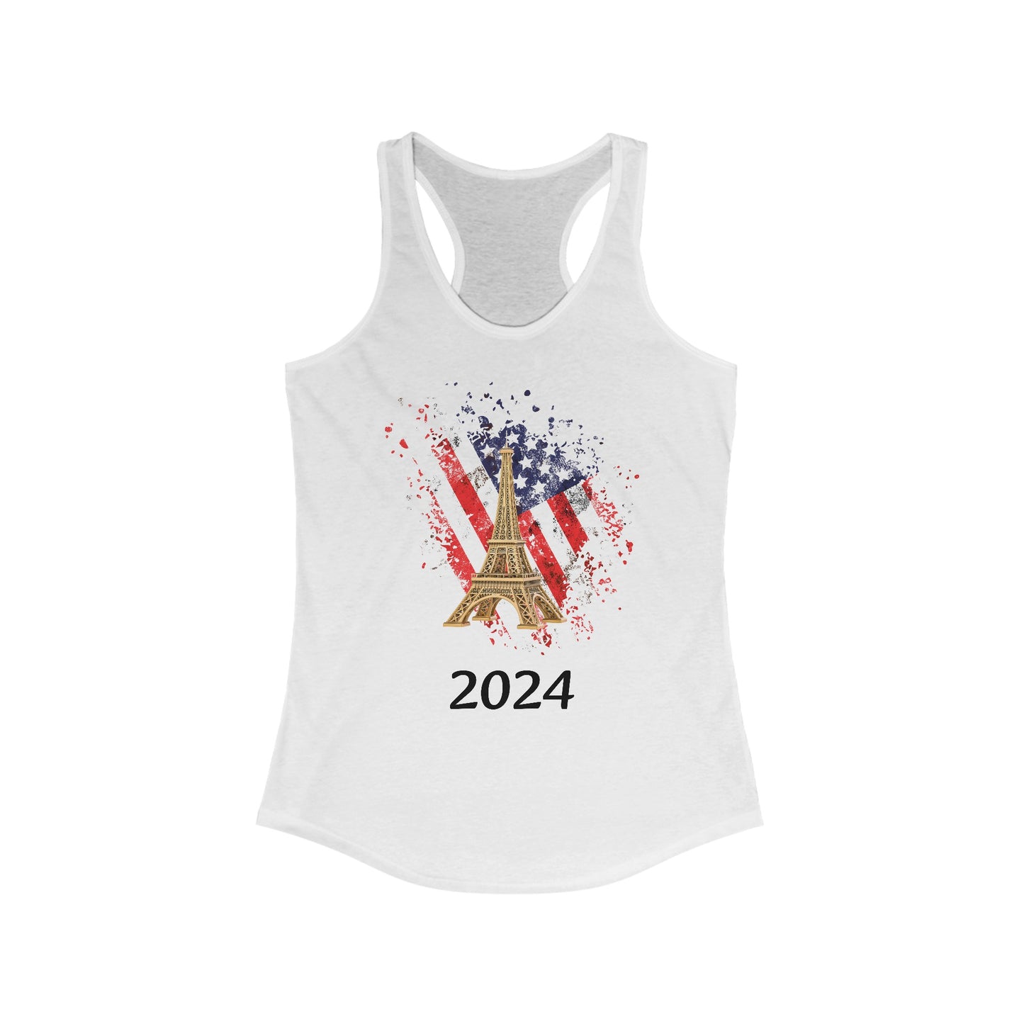 USA Paris Olympics Women's Ideal Racerback Tank