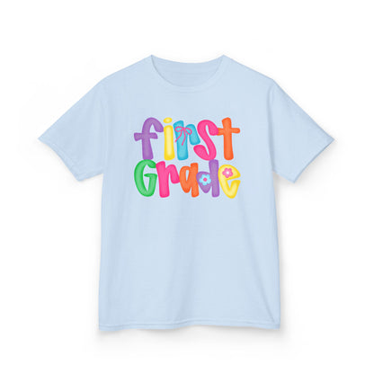 Back to School First Grade Kids Tee