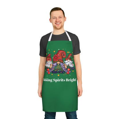 Baking Spirits Bright Gnome Apron