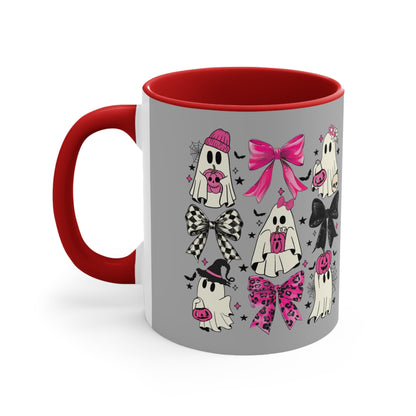 Cute Halloween Coquette Ghost Mug