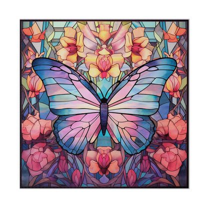 Butterfly Wall Art Matte Canvas